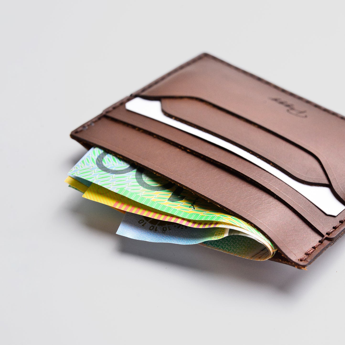 Capella 2S Slim Card Leather Wallet