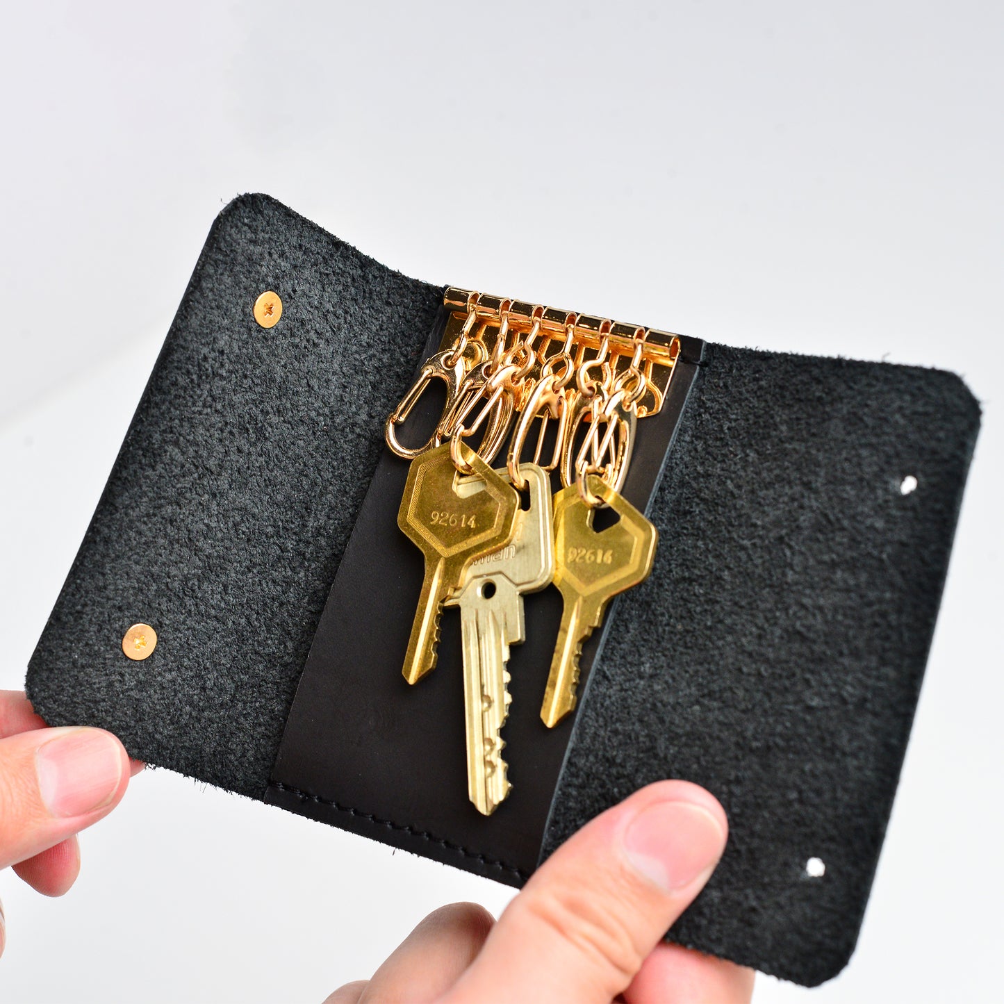 Zeta 6 Leather Key Pouch