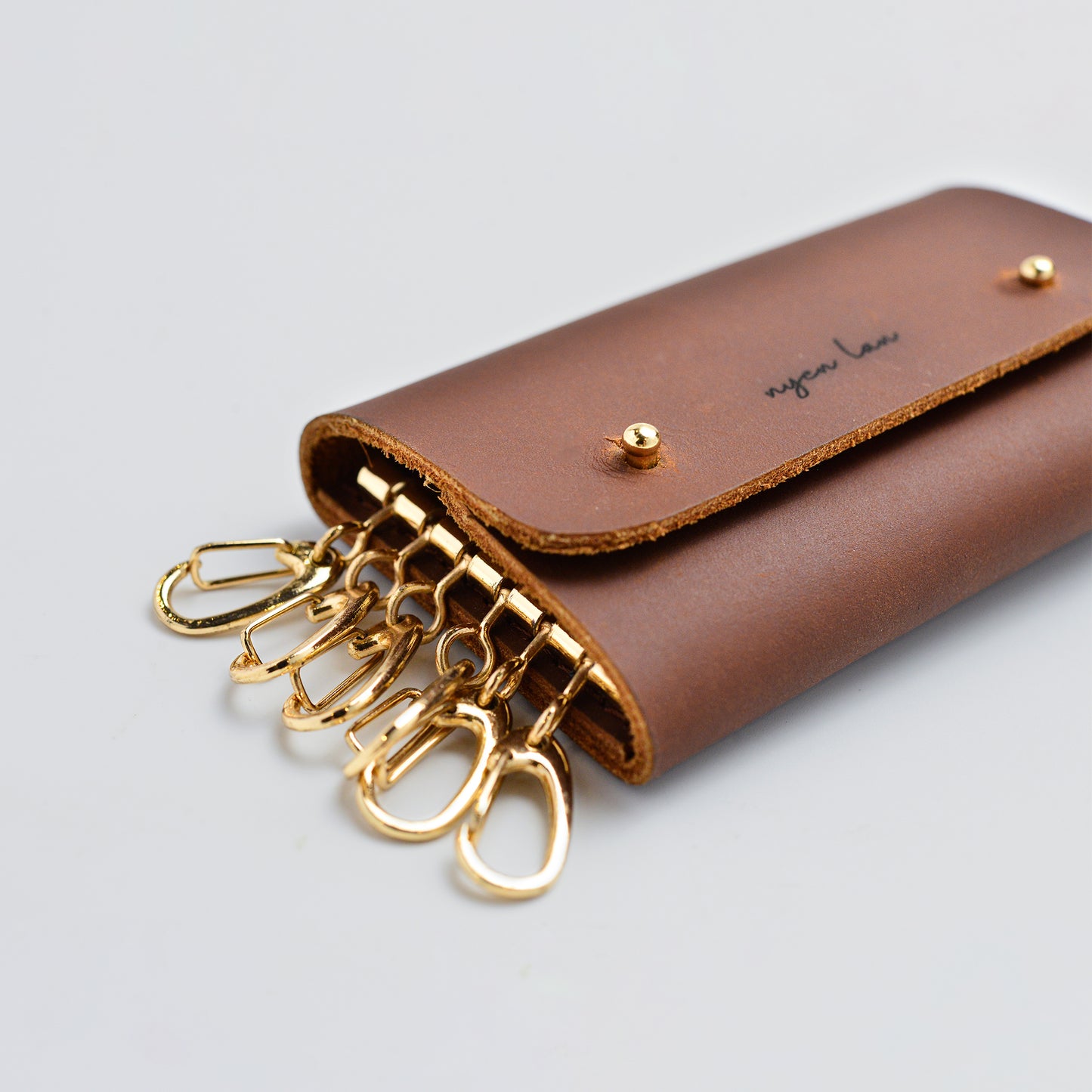Zeta 6 Leather Key Pouch