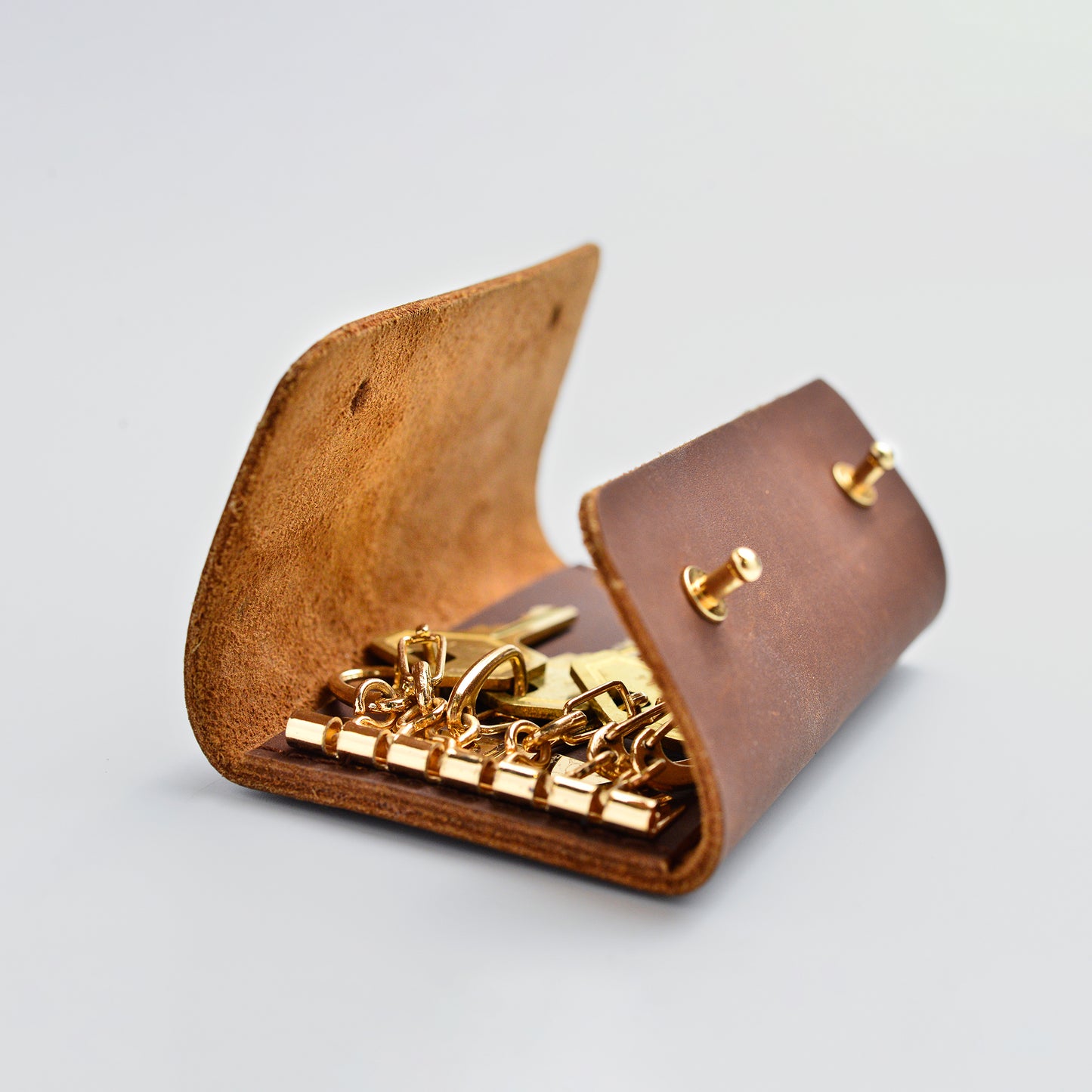 Zeta 6 Leather Key Pouch