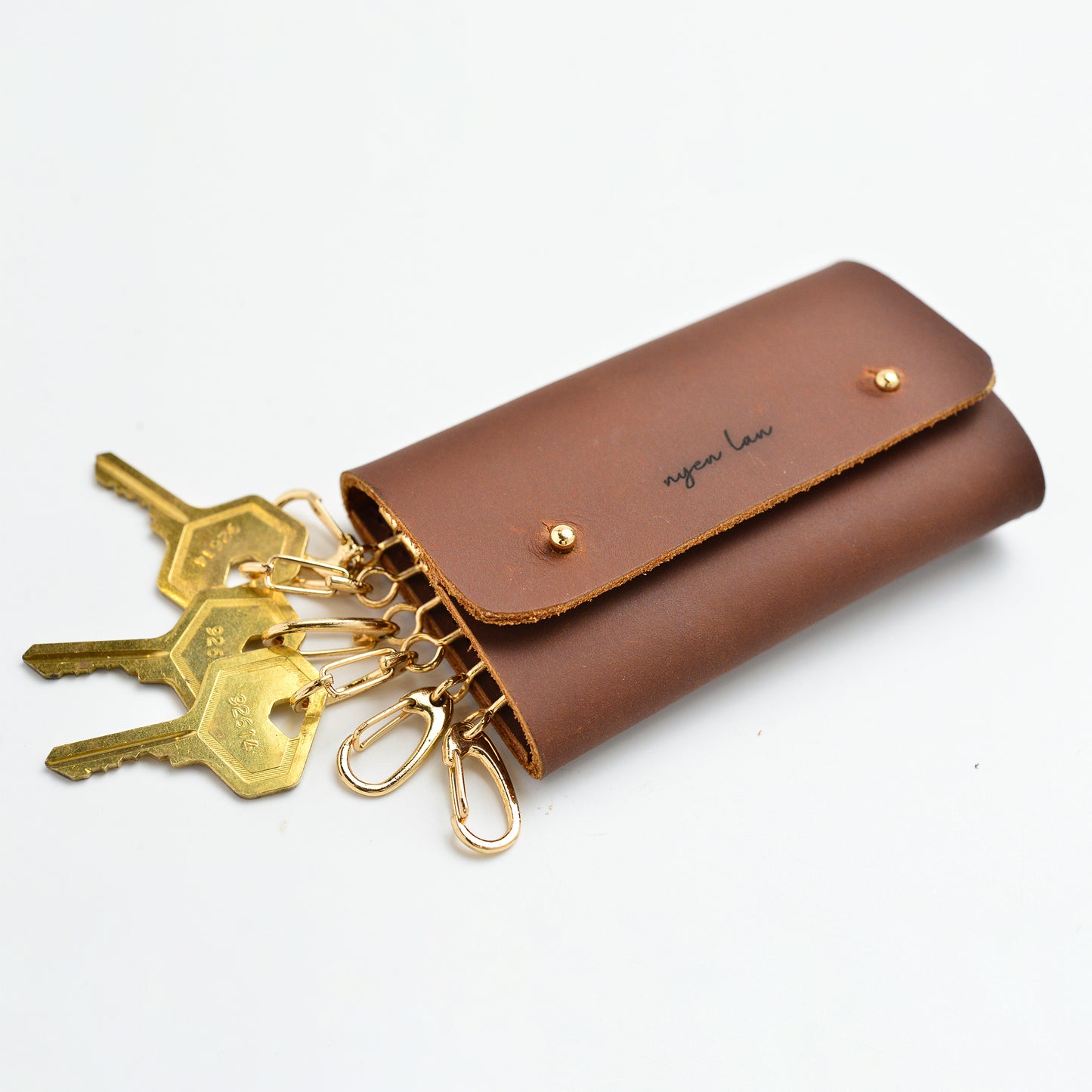 Zeta 6 Leather Key Pouch