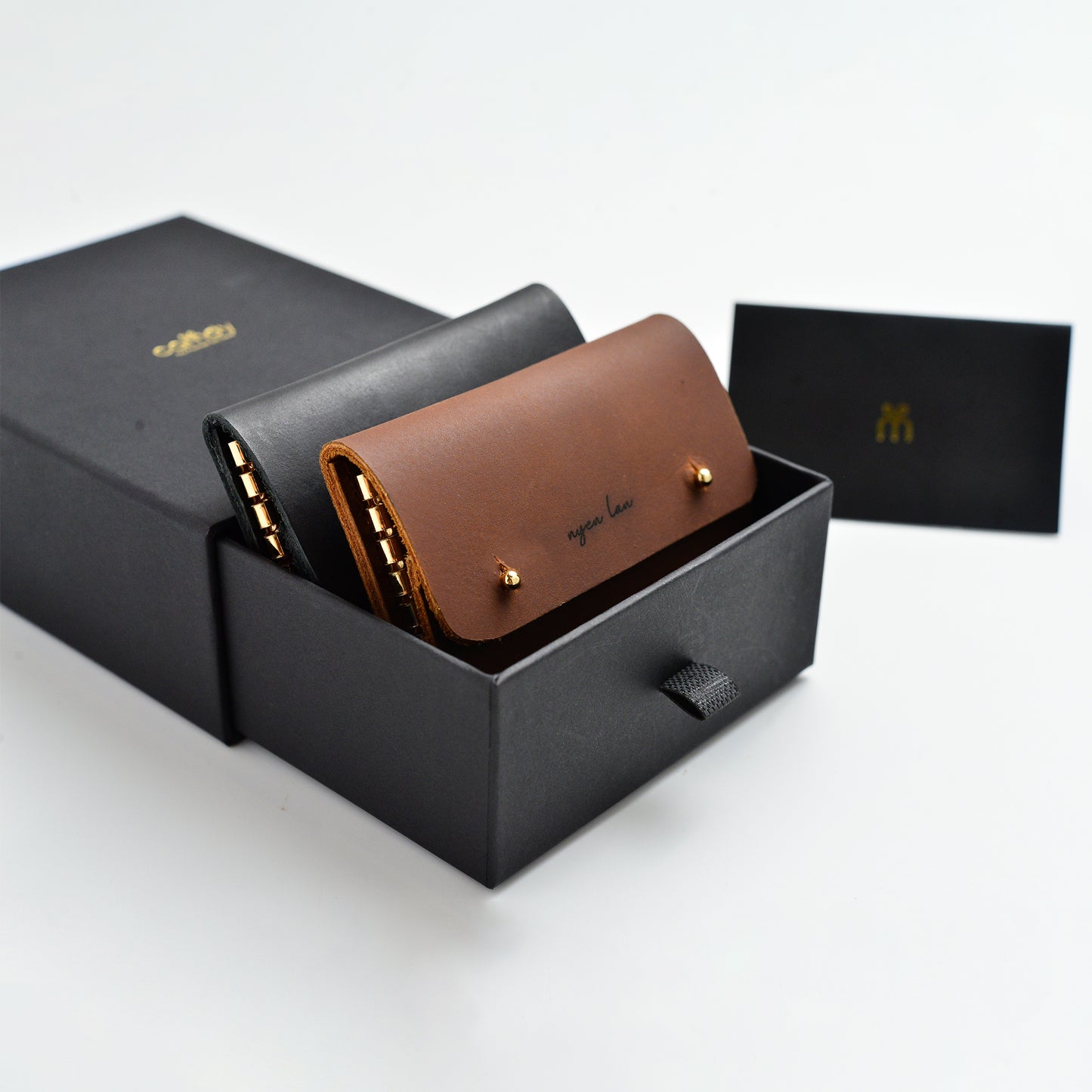 Zeta 6 Leather Key Pouch