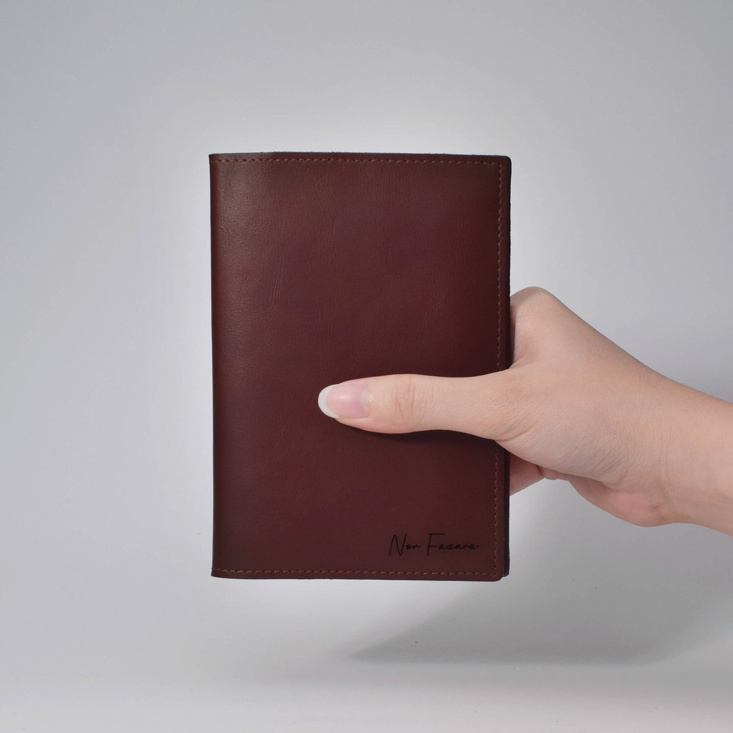 Cursa Leather Passport Holder with Sim Card Slots