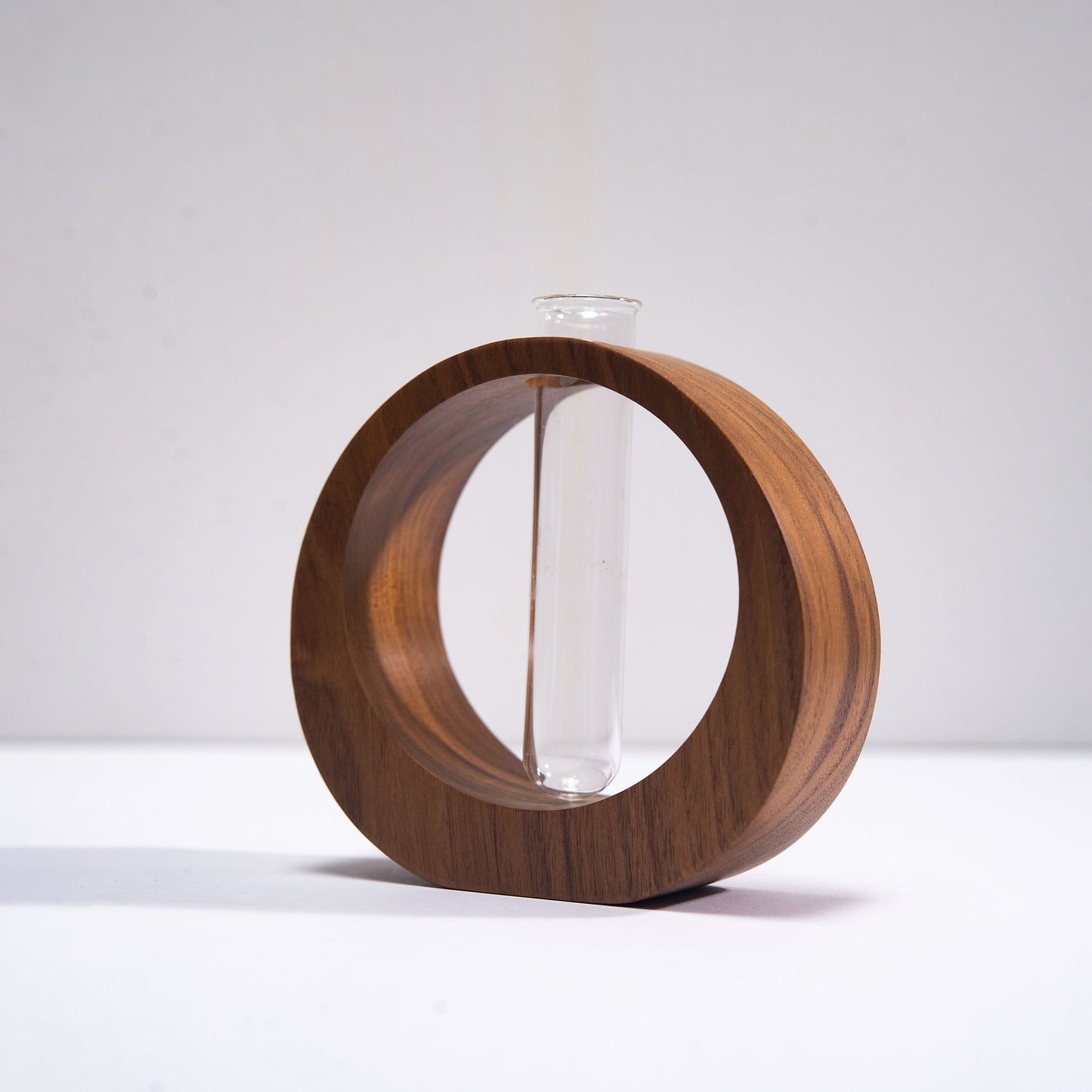 Minimal Wooden EnsoZen Vase