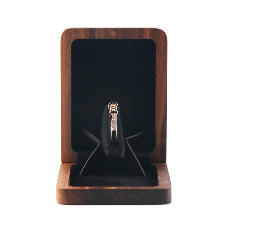 Wooden Ring Box that Awes