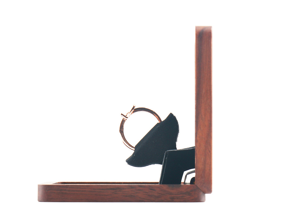 Wooden Ring Box that Awes