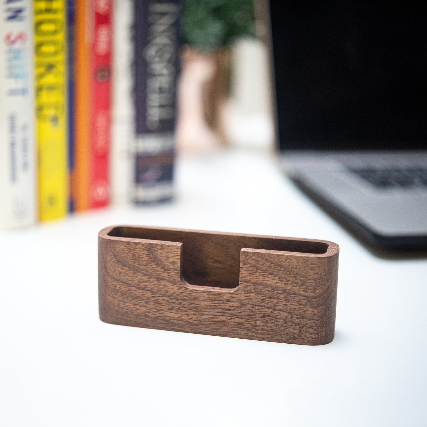 Professional Wooden Business Card Holder