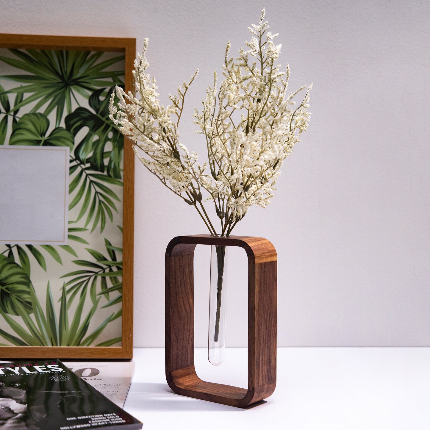 Minimal Wooden ModaZen Vase