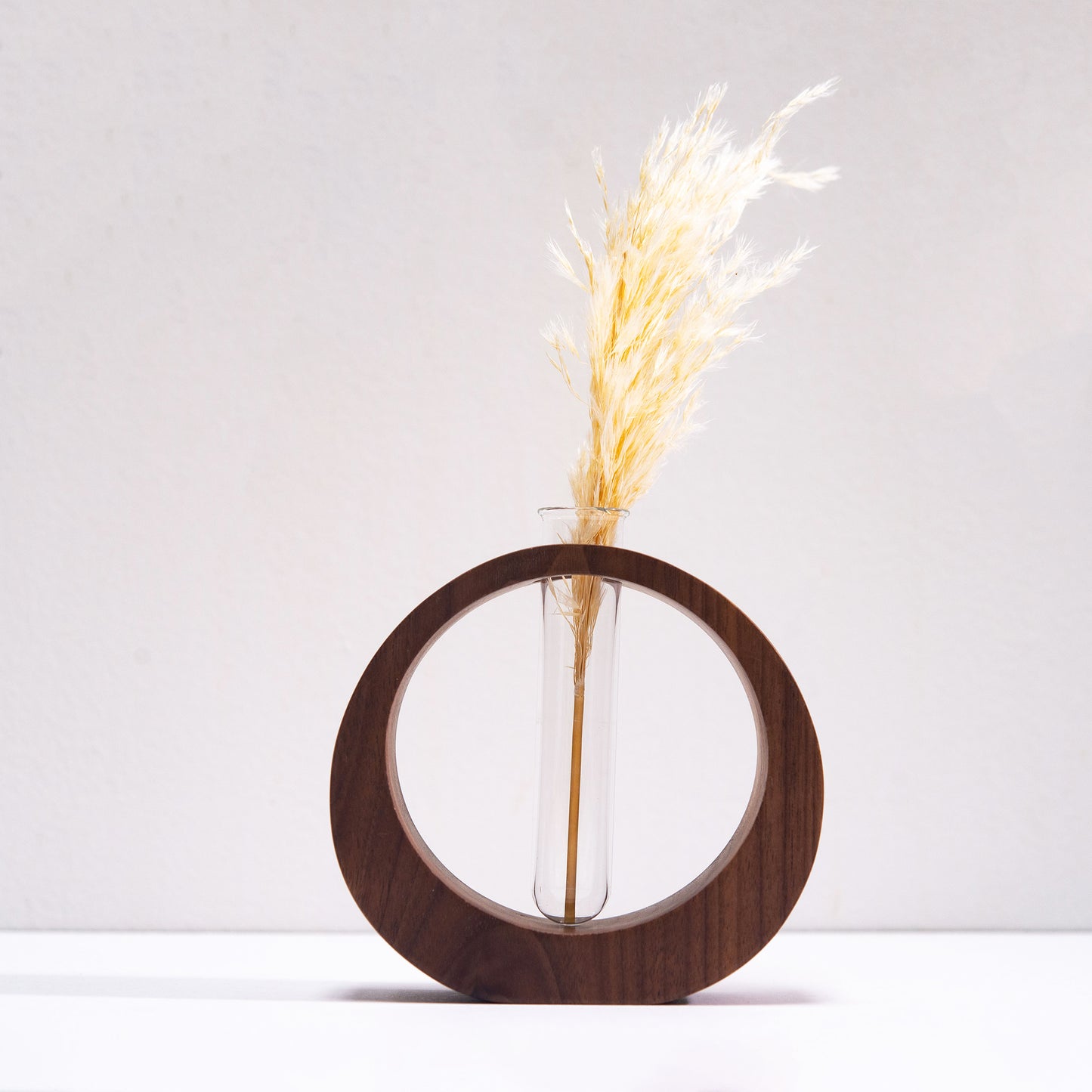 Minimal Wooden EnsoZen Vase