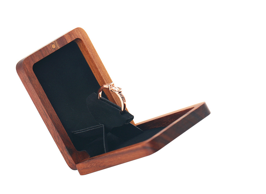 Wooden Ring Box that Awes