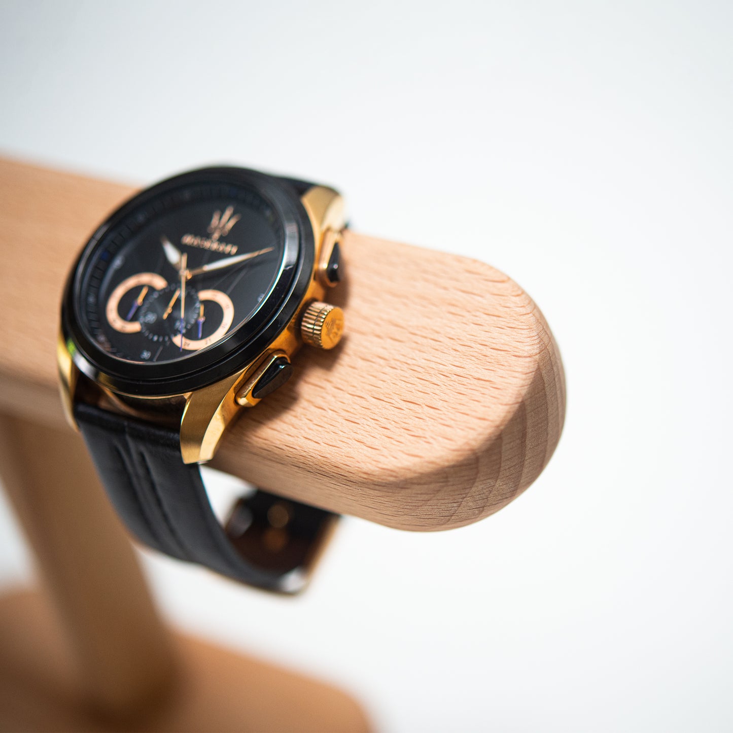 Personalized Wooden Watch Stand