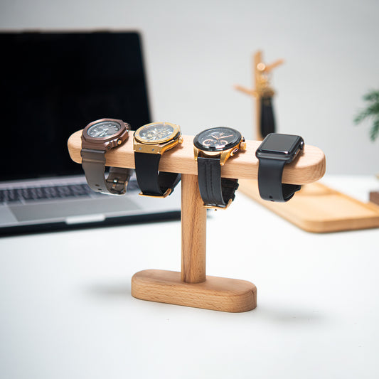 Personalized Wooden Watch Stand